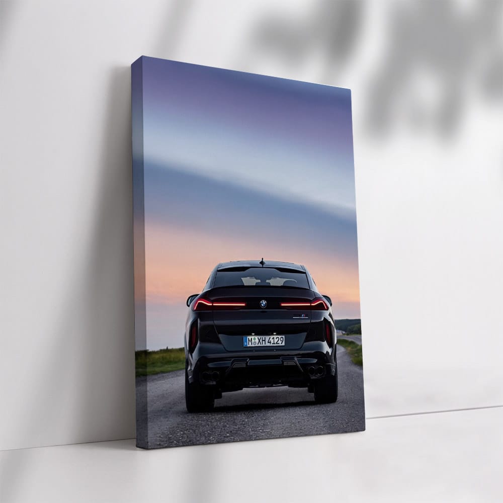 Sleek Black BMW X6 M - Power Meets Luxury