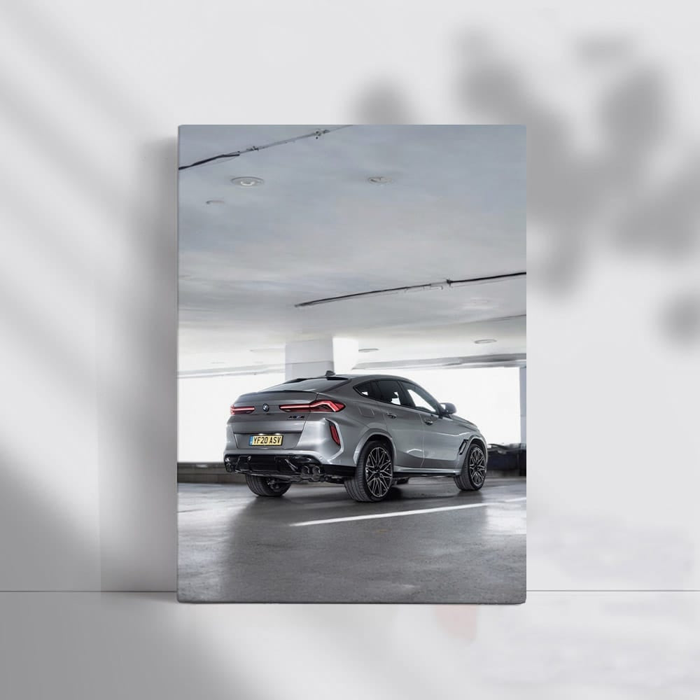 Sleek Grey BMW X6 M - Power Meets Luxury