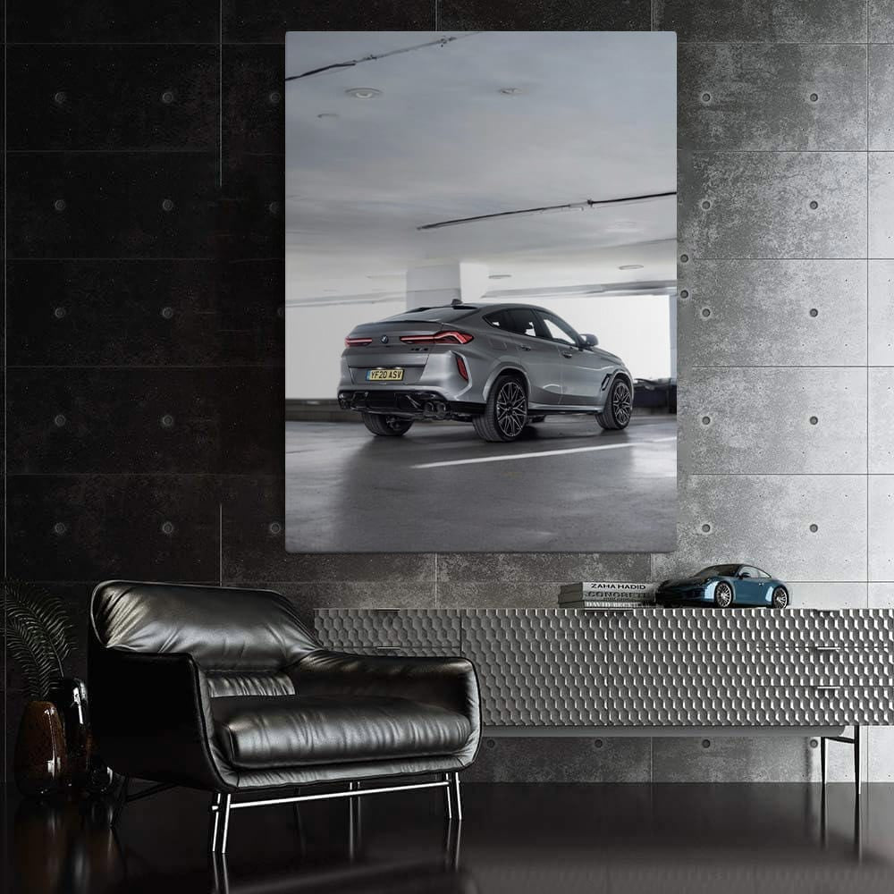 Sleek Grey BMW X6 M - Power Meets Luxury