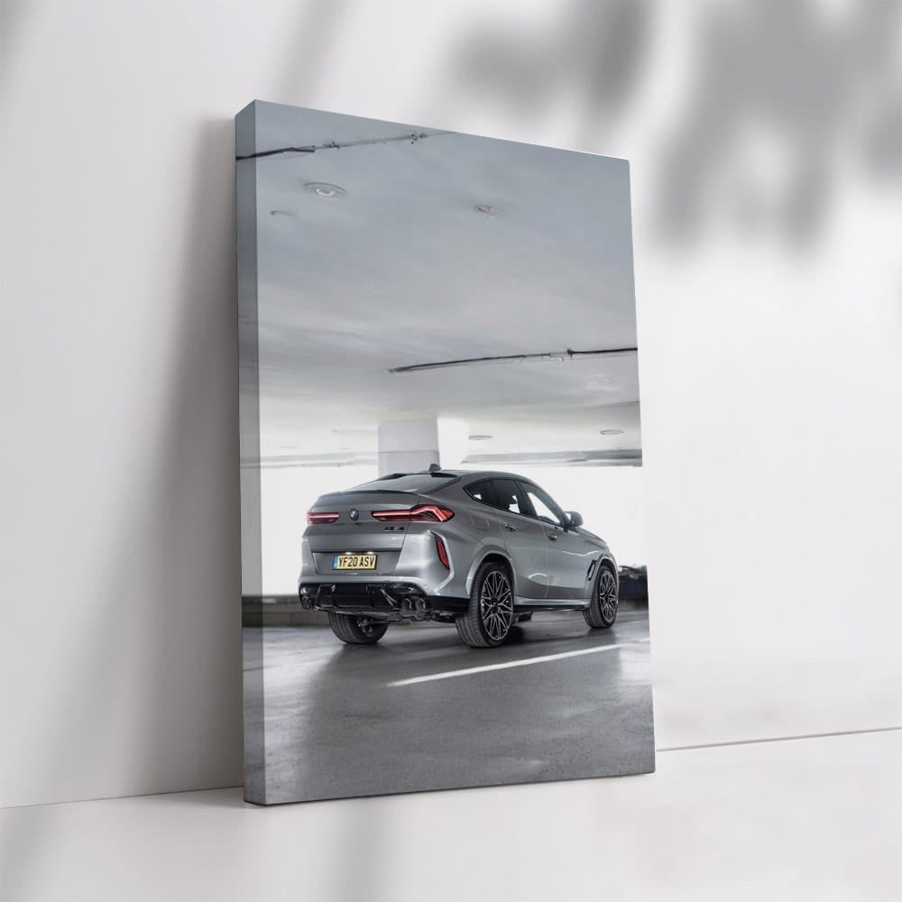 Sleek Grey BMW X6 M - Power Meets Luxury
