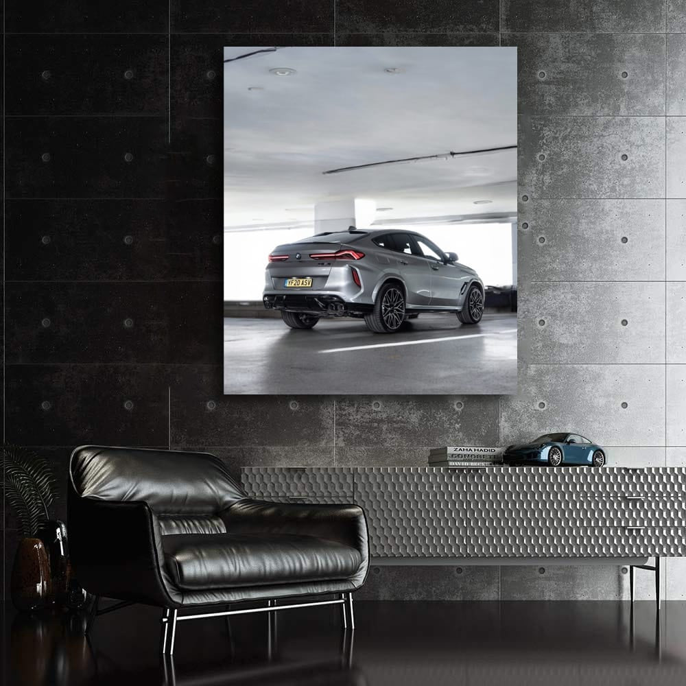 BMW X6 in Grey - Sleek and Powerful SUV