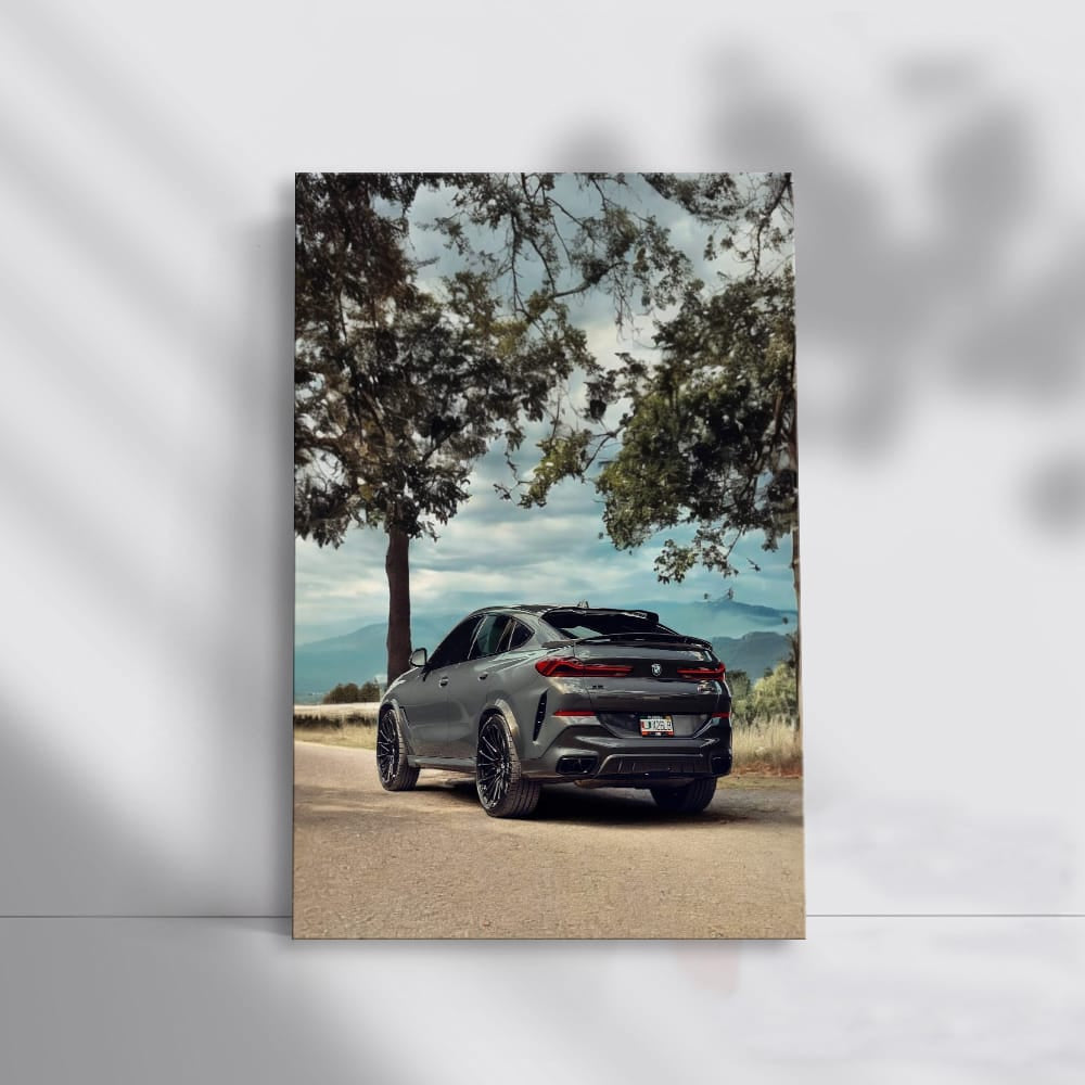 Sleek Grey BMW X6 - Dynamic Power and Elegance