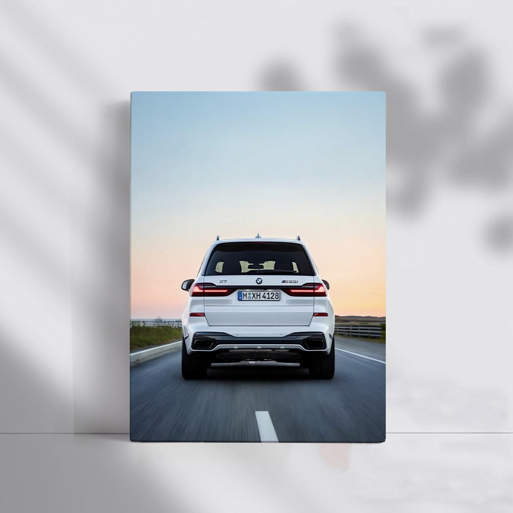BMW X7 M50i in White - Luxury and Performance Redefined