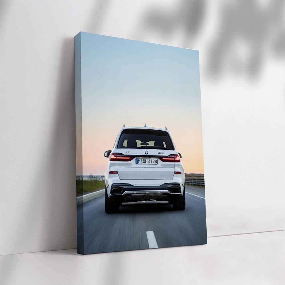 BMW X7 M50i in White - Luxury and Performance Redefined
