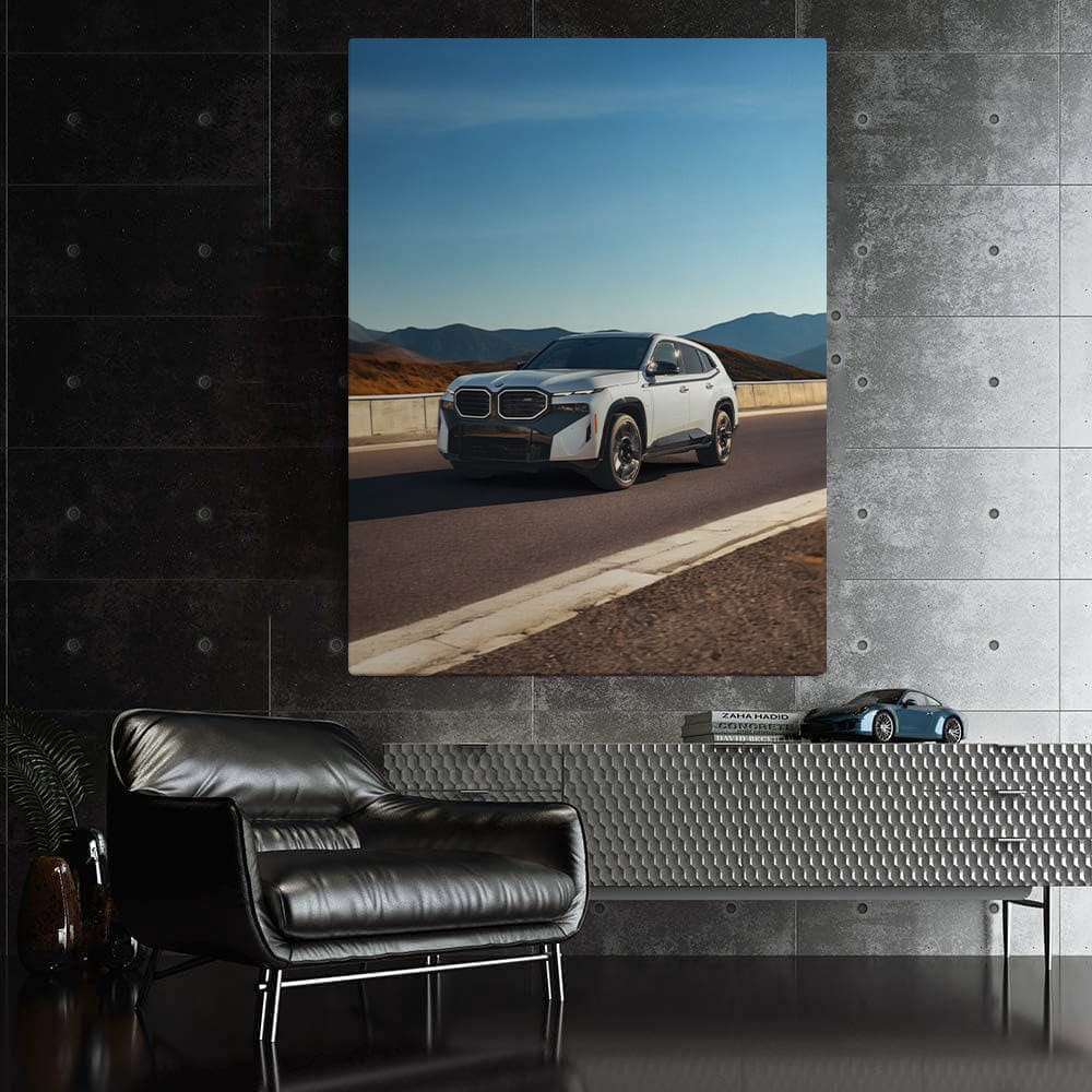 BMW XM in White - Luxurious and Powerful Ride