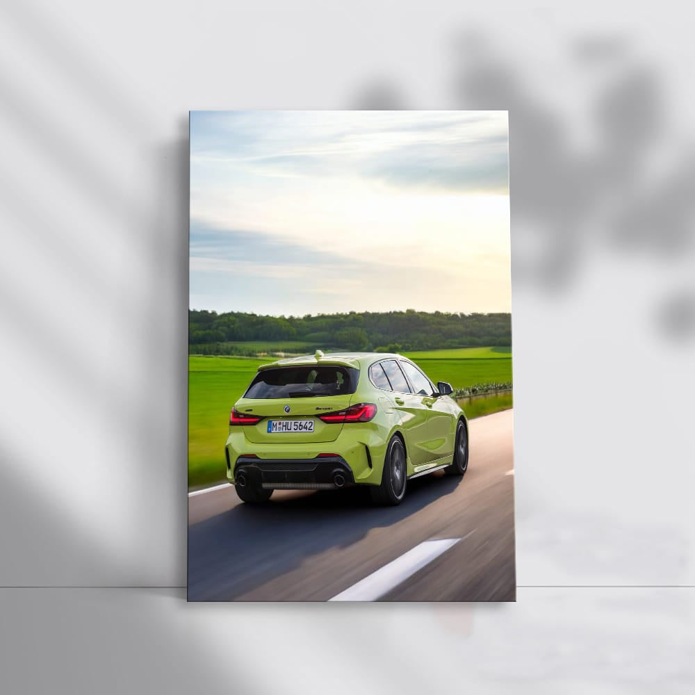 BMW M135 in Vibrant Yellow - Compact Power with Style