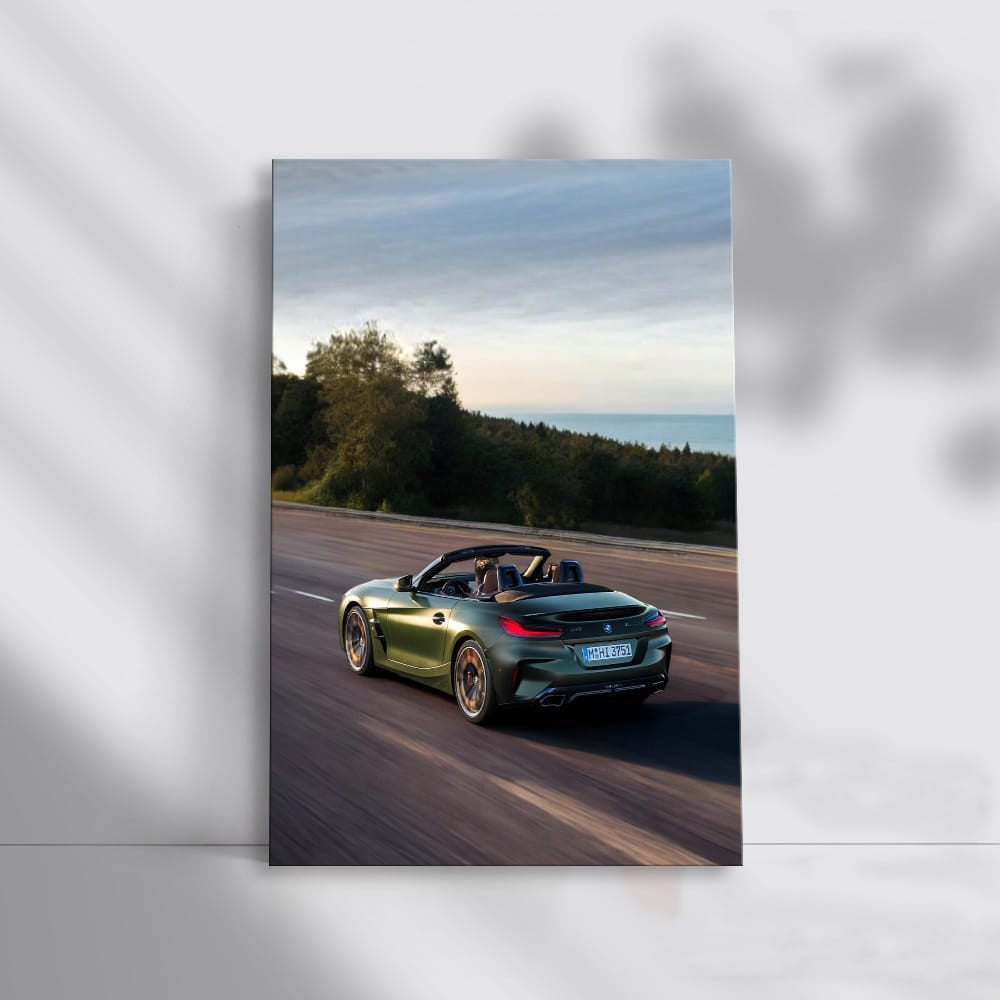 BMW Z4 M40i in Green - Dynamic Elegance on Wheels