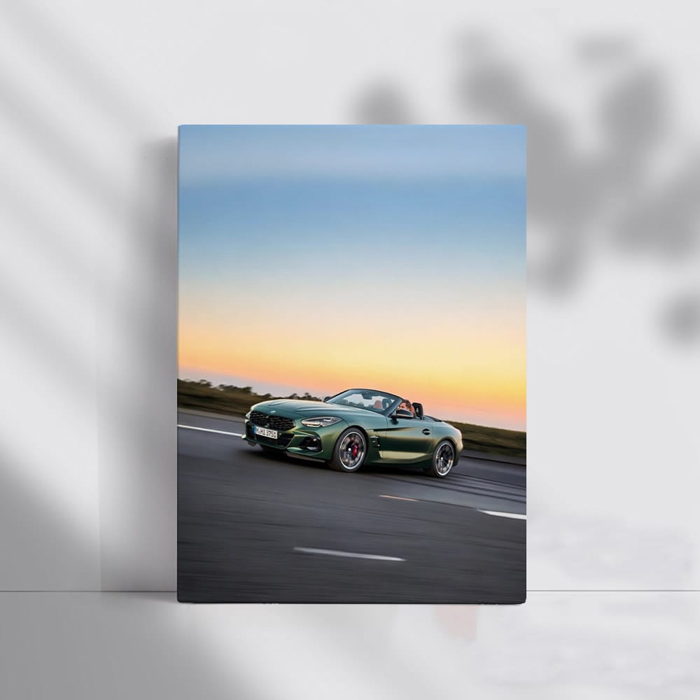 BMW Z4 M40i in Green - Sporty Elegance and Power
