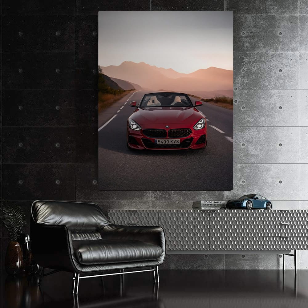 BMW Z4 M40i in Red - Thrilling Sporty Elegance