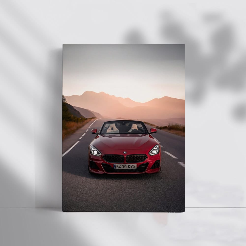 BMW Z4 M40i in Red - Thrilling Sporty Elegance