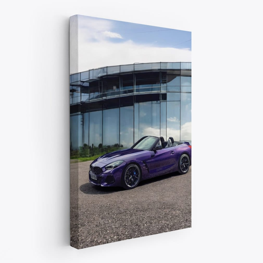 Purple BMW Z4: Sleek Style and Sporty Elegance