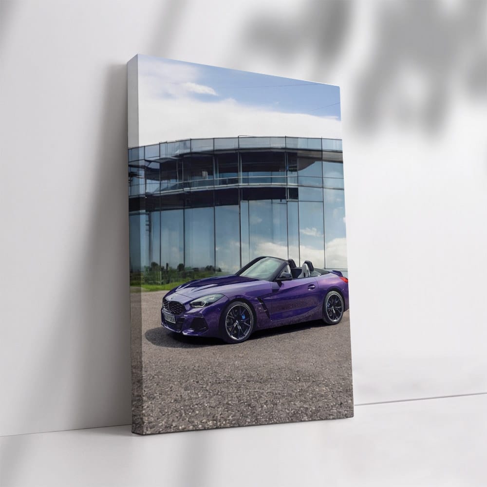 Purple BMW Z4: Sleek Style and Sporty Elegance