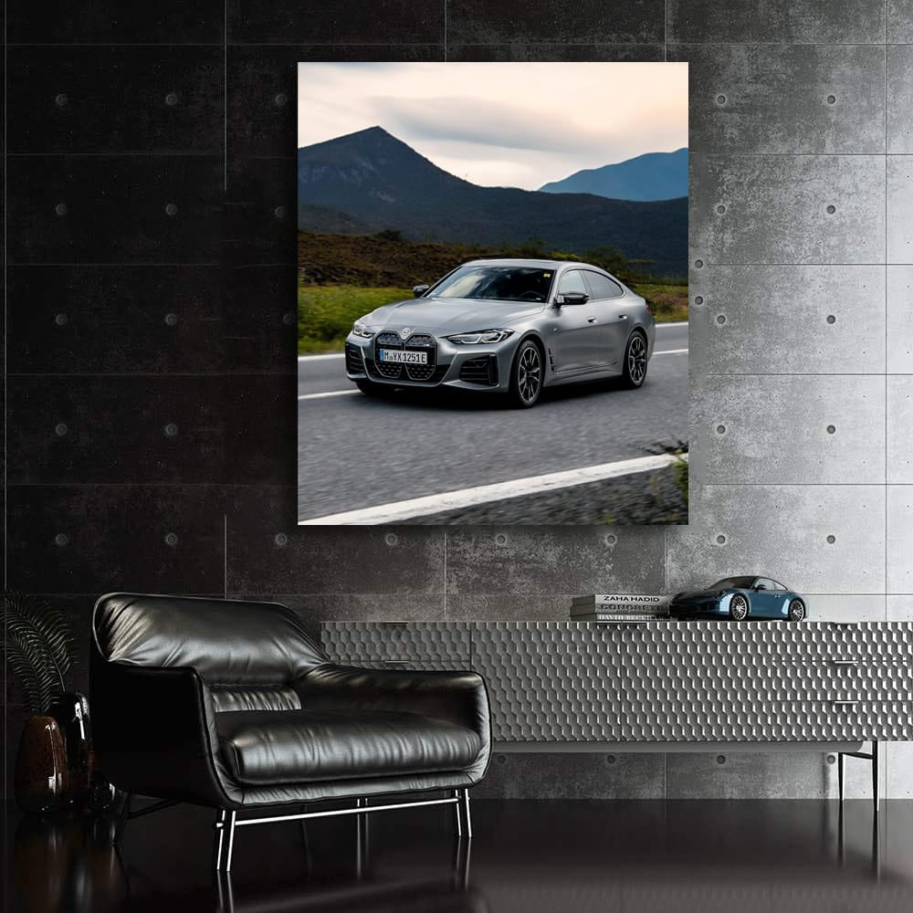 BMW i4 M50 Gray - Power Meets Elegance on Road