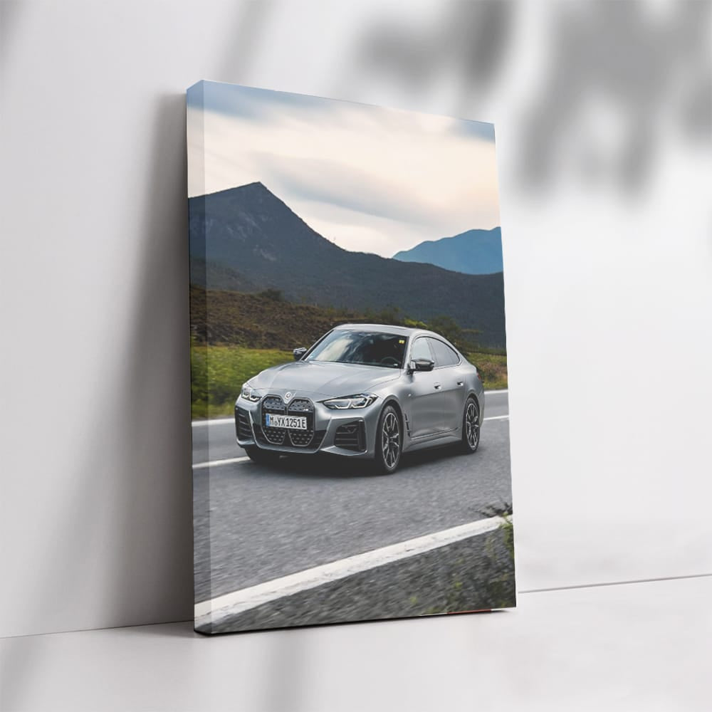 BMW i4 M50 Gray - Power Meets Elegance on Road