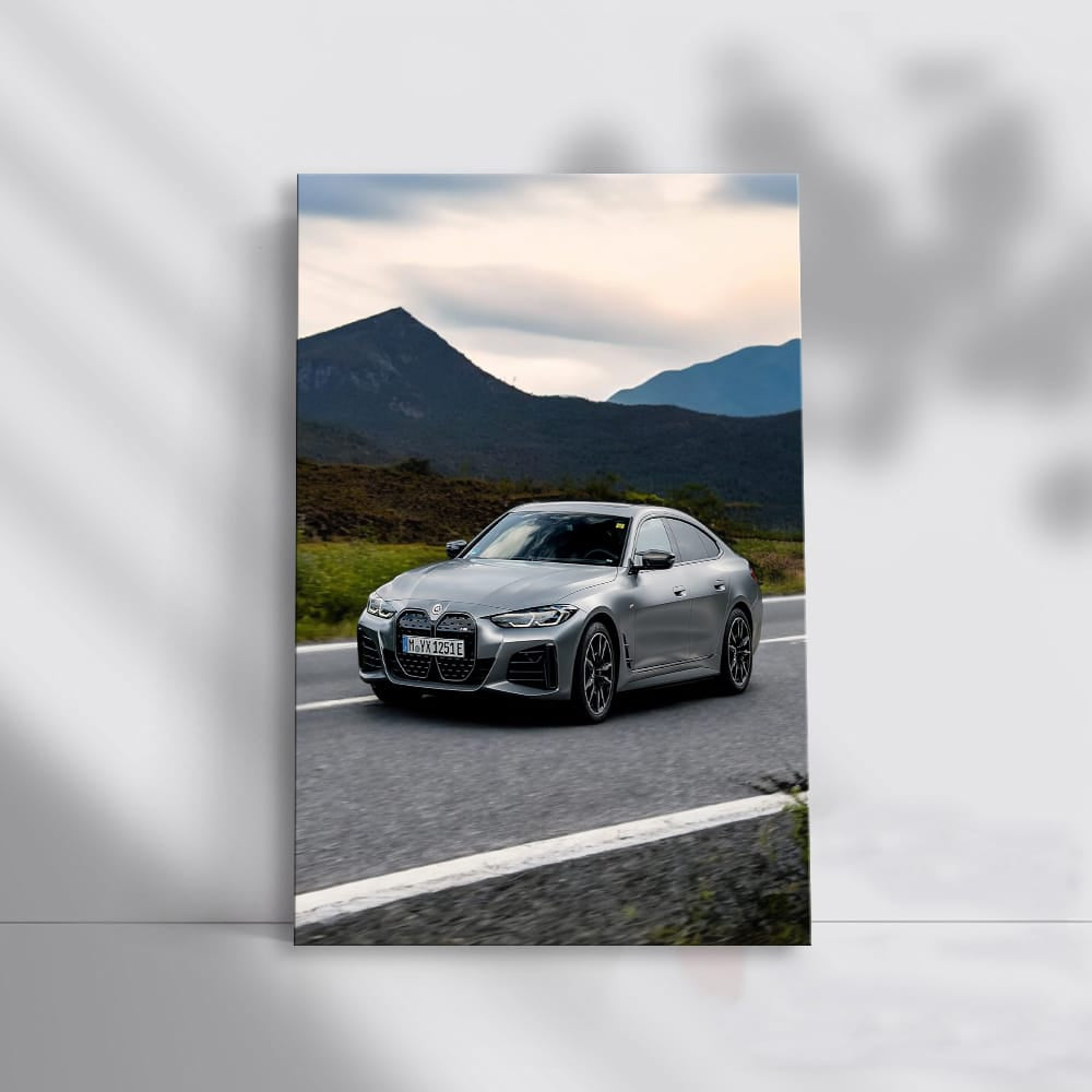 BMW i4 M50 Gray - Power Meets Elegance on Road