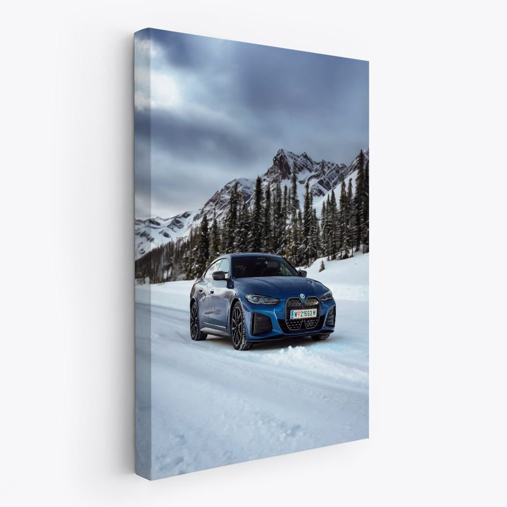 BMW i4 M50 in Blue - Electrifying Performance and Style