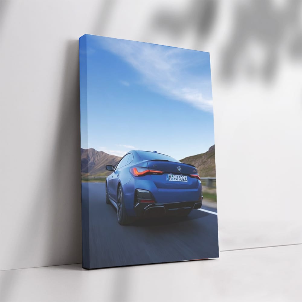 BMW i4 M50 in Blue - Electrifying Performance & Style