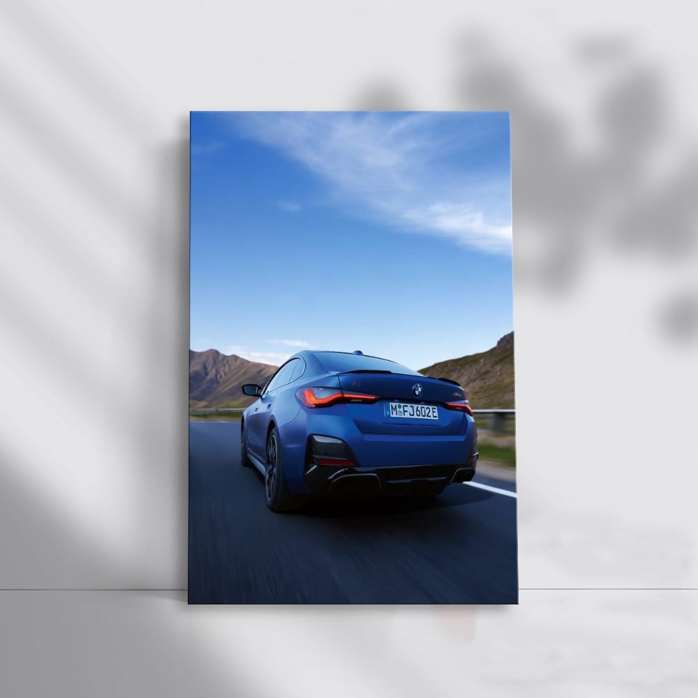 BMW i4 M50 in Blue - Electrifying Performance & Style
