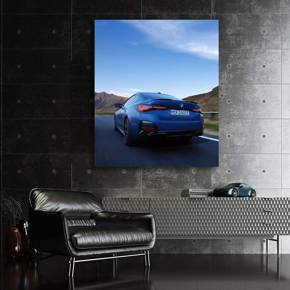 BMW i4 M50 in Blue - Electrifying Performance & Style