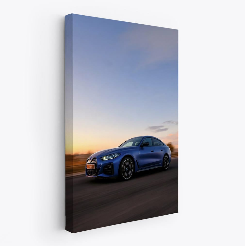 BMW i4 M50 Blue 3 - Electrifying Performance in Style