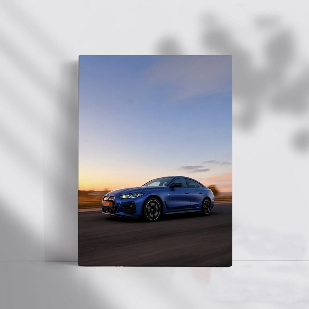 BMW i4 M50 Blue 3 - Electrifying Performance in Style