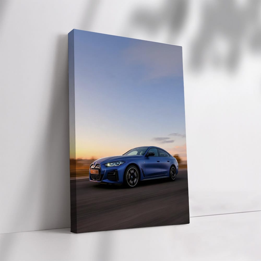 BMW i4 M50 Blue 3 - Electrifying Performance in Style