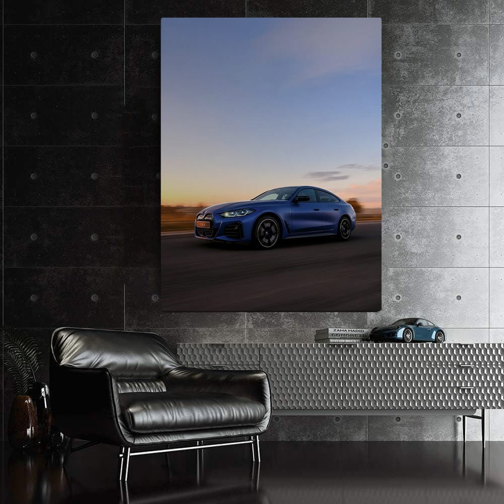 BMW i4 M50 Blue 3 - Electrifying Performance in Style