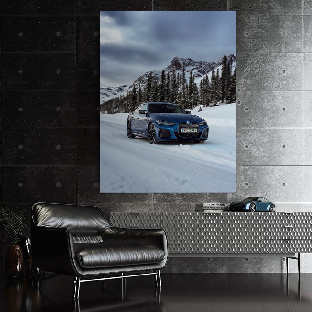 BMW i4 M50 in Blue - Electrifying Performance and Style