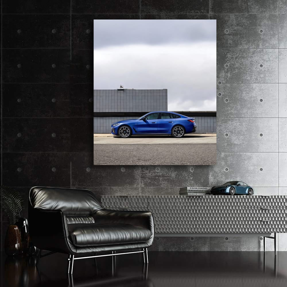 BMW i4 M50 in Blue - Electrifying Performance and Style