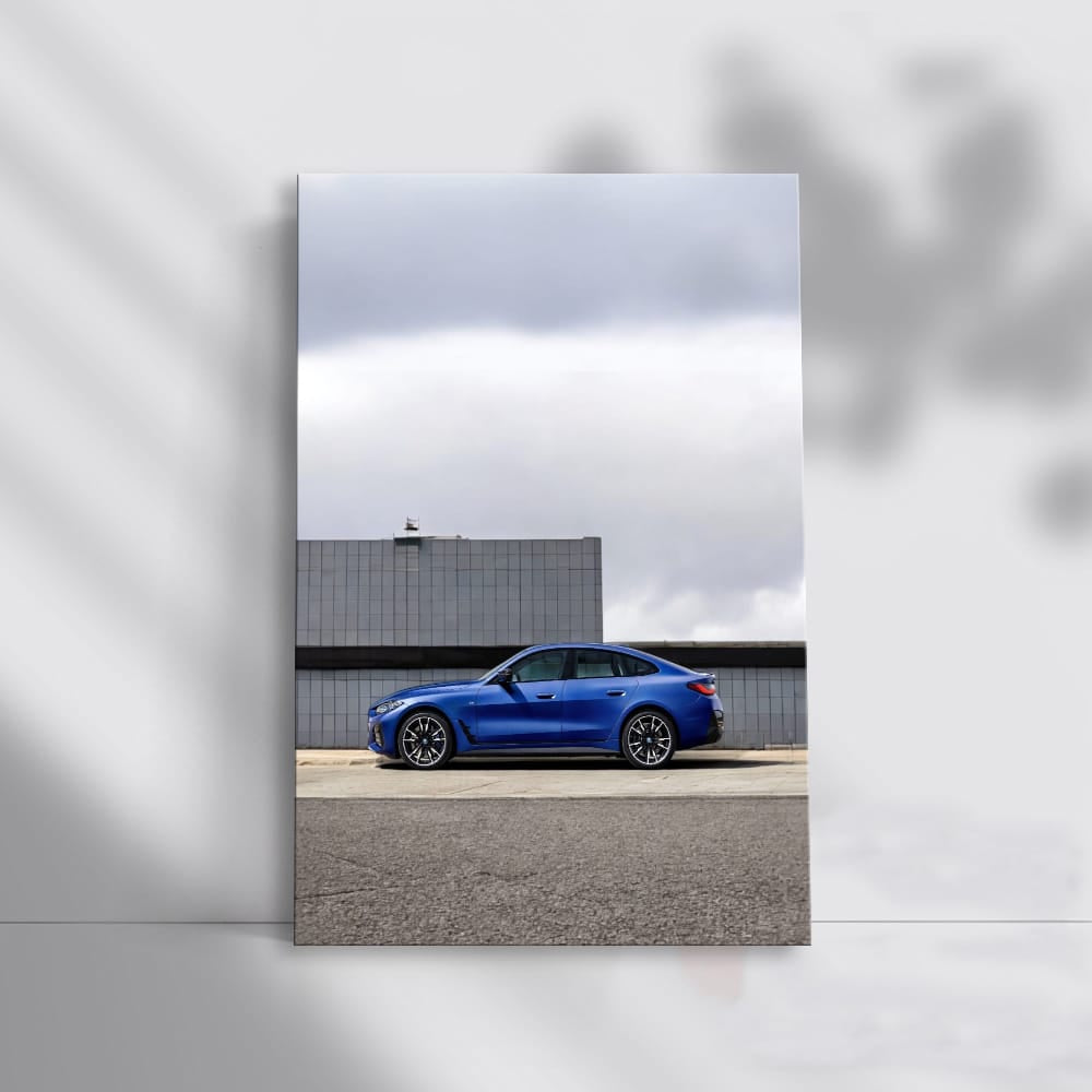 BMW i4 M50 in Blue - Electrifying Performance and Style