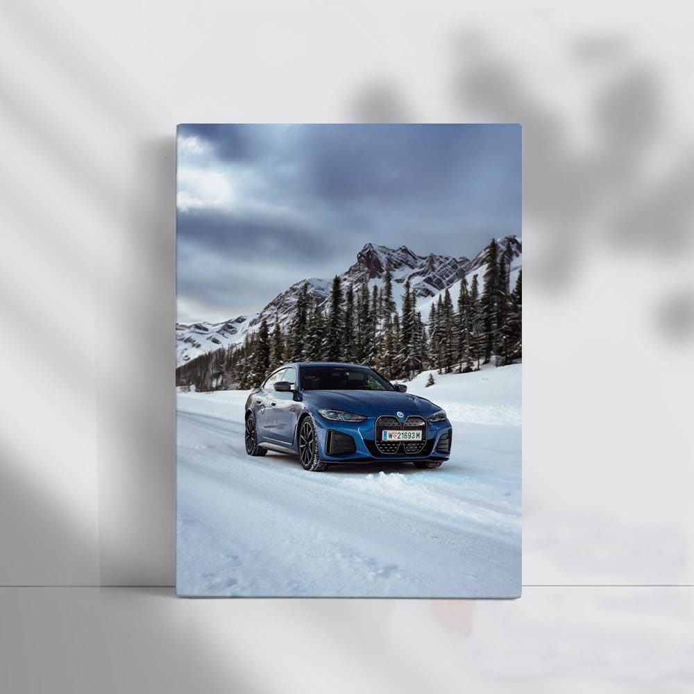 BMW i4 M50 in Blue - Electrifying Performance and Style