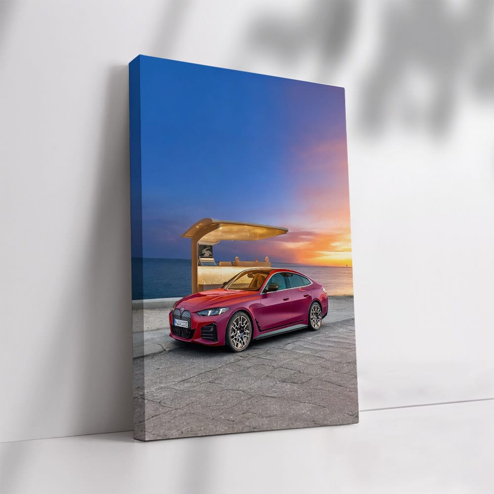 BMW i4 M50 Electric in Pink - Power Meets Elegance