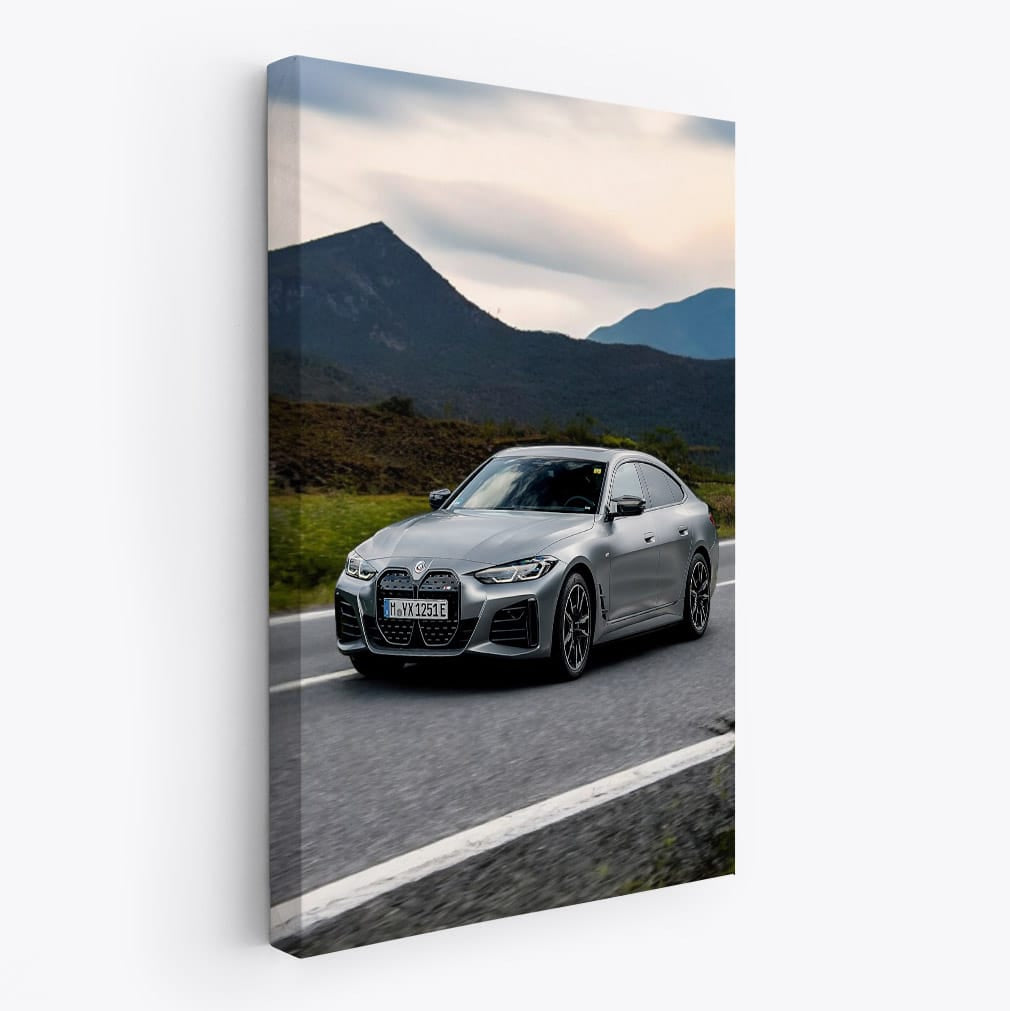 BMW i4 M50 in Grey - Electrifying Performance and Style