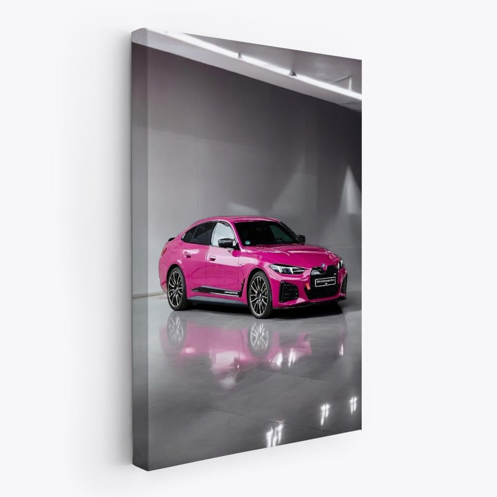 Vibrant Pink BMW i4 M50 - Electrifying Performance