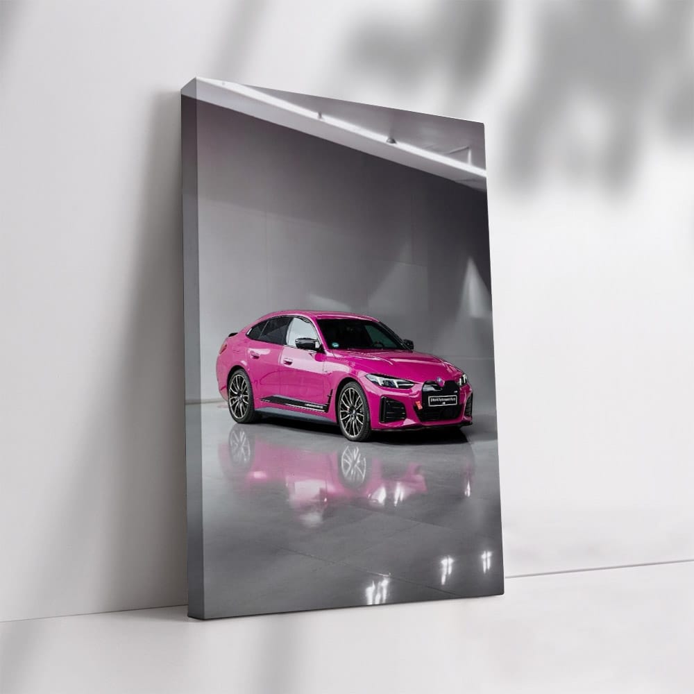 Vibrant Pink BMW i4 M50 - Electrifying Performance