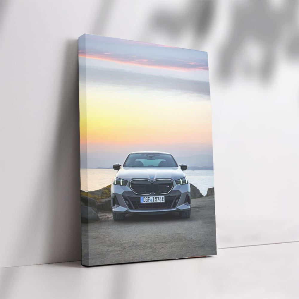 BMW i5 M60 xDrive Sedan at Sunset - Electrifying Elegance