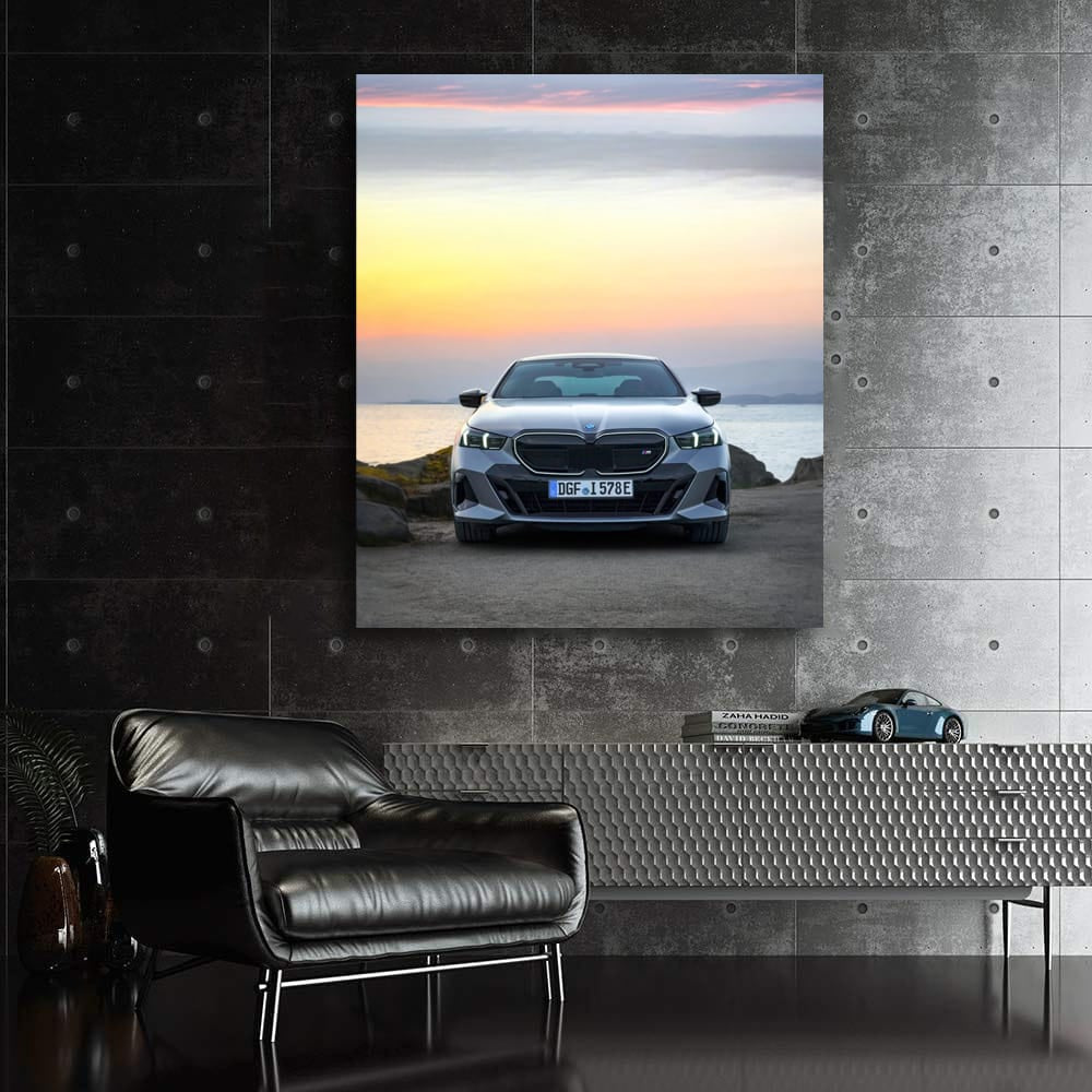 BMW i5 M60 xDrive Sedan at Sunset - Electrifying Elegance