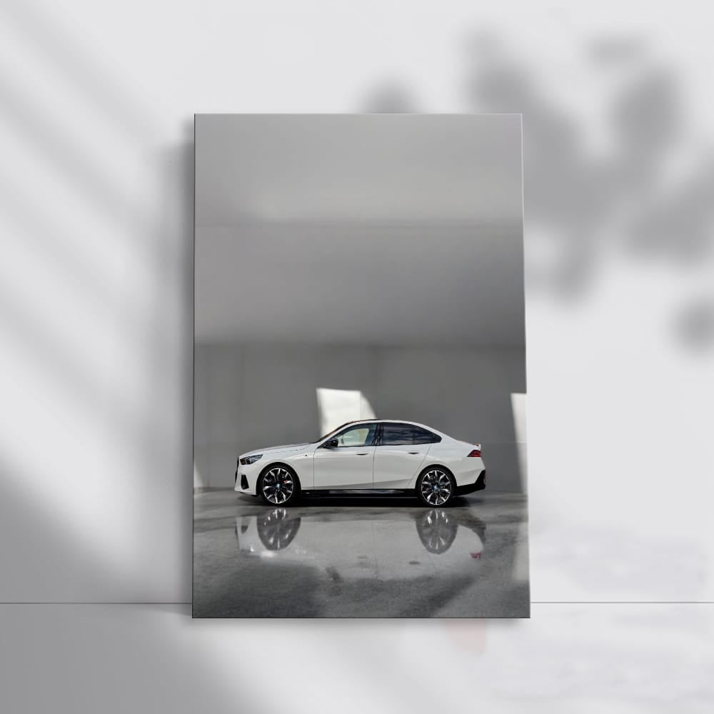 BMW i5 M60 xDrive White Sedan - Power Meets Elegance