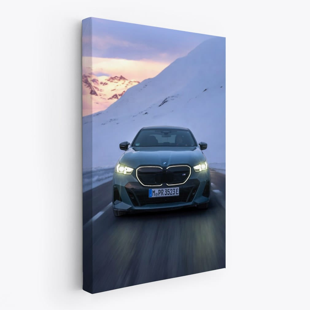 Green BMW i5 M60 xDrive Sedan - Electrifying Performance