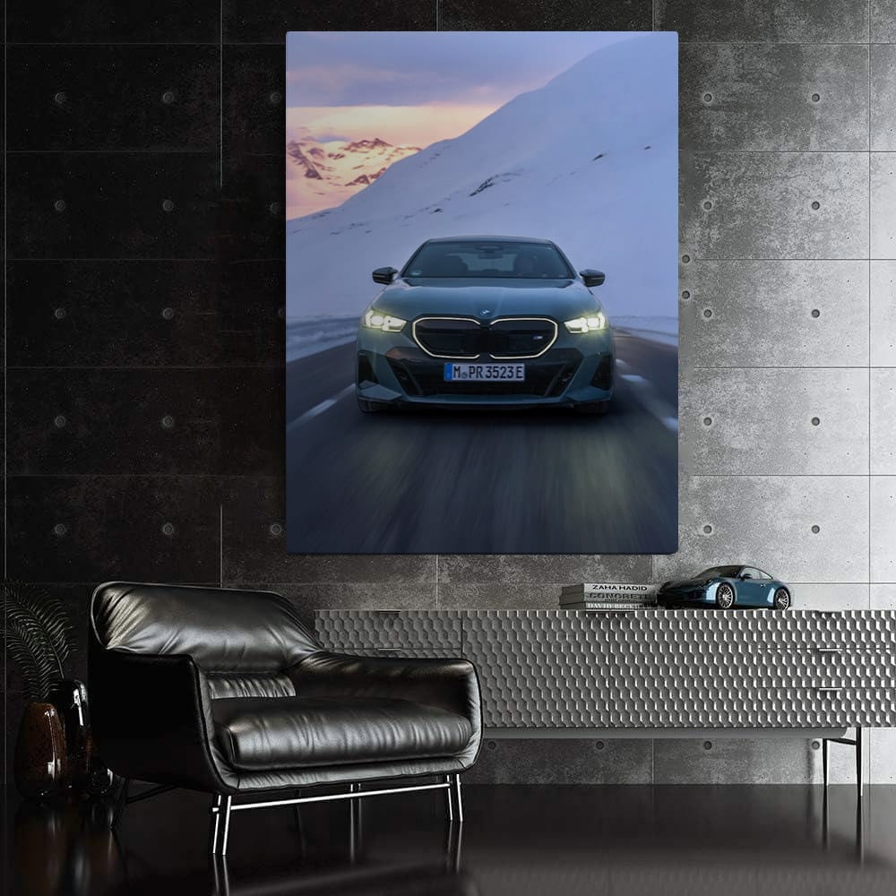 Green BMW i5 M60 xDrive Sedan - Electrifying Performance