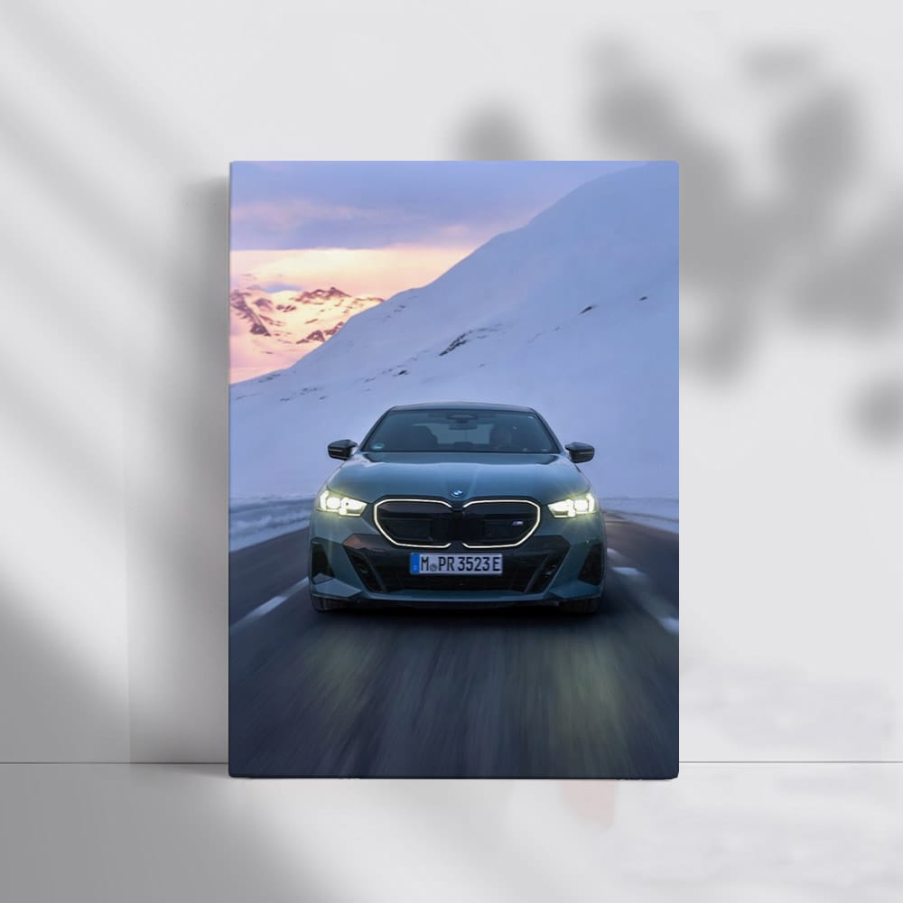 Green BMW i5 M60 xDrive Sedan - Electrifying Performance