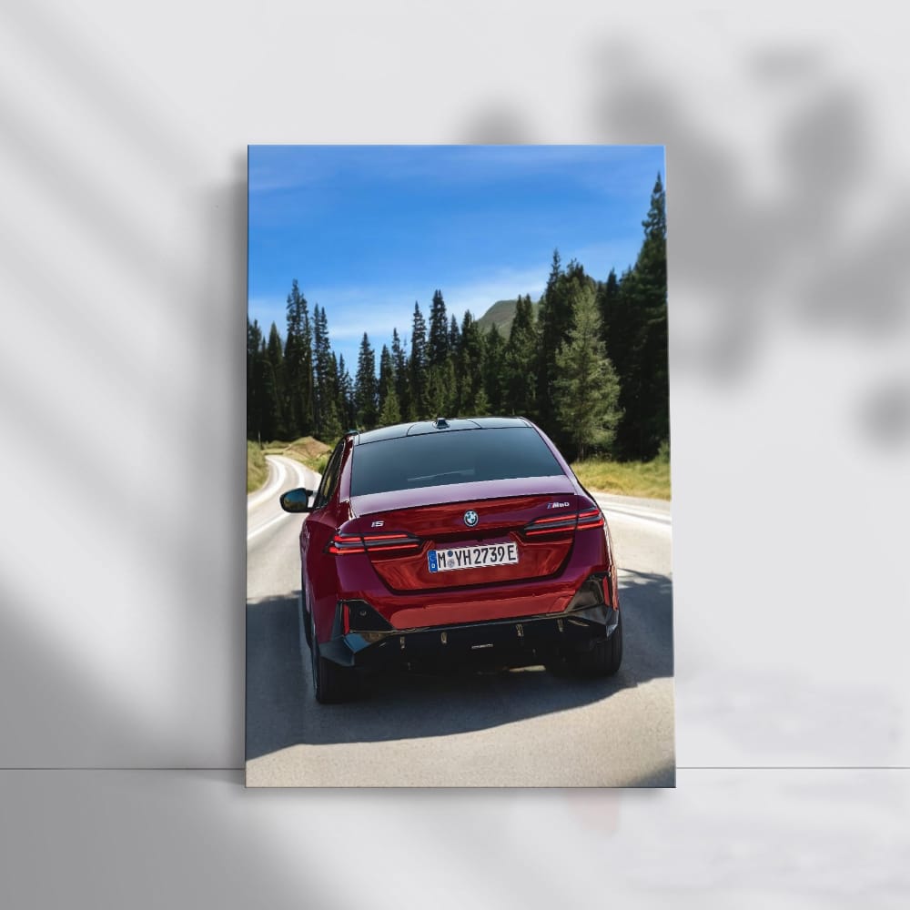 BMW i5 M60 xDrive Sedan Red - Sporty Elegance Redefined