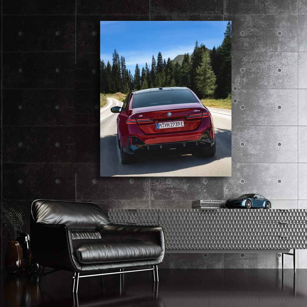 BMW i5 M60 xDrive Sedan Red - Sporty Elegance Redefined