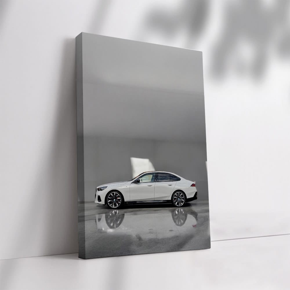 BMW i5 M60 xDrive White Sedan: Elegance Meets Performance
