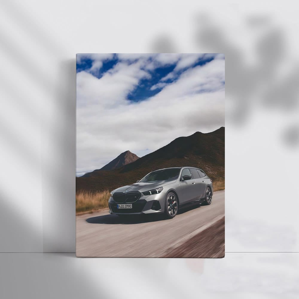 BMW i5 M60 xDrive Touring Grey - Luxury Performance Unleashed