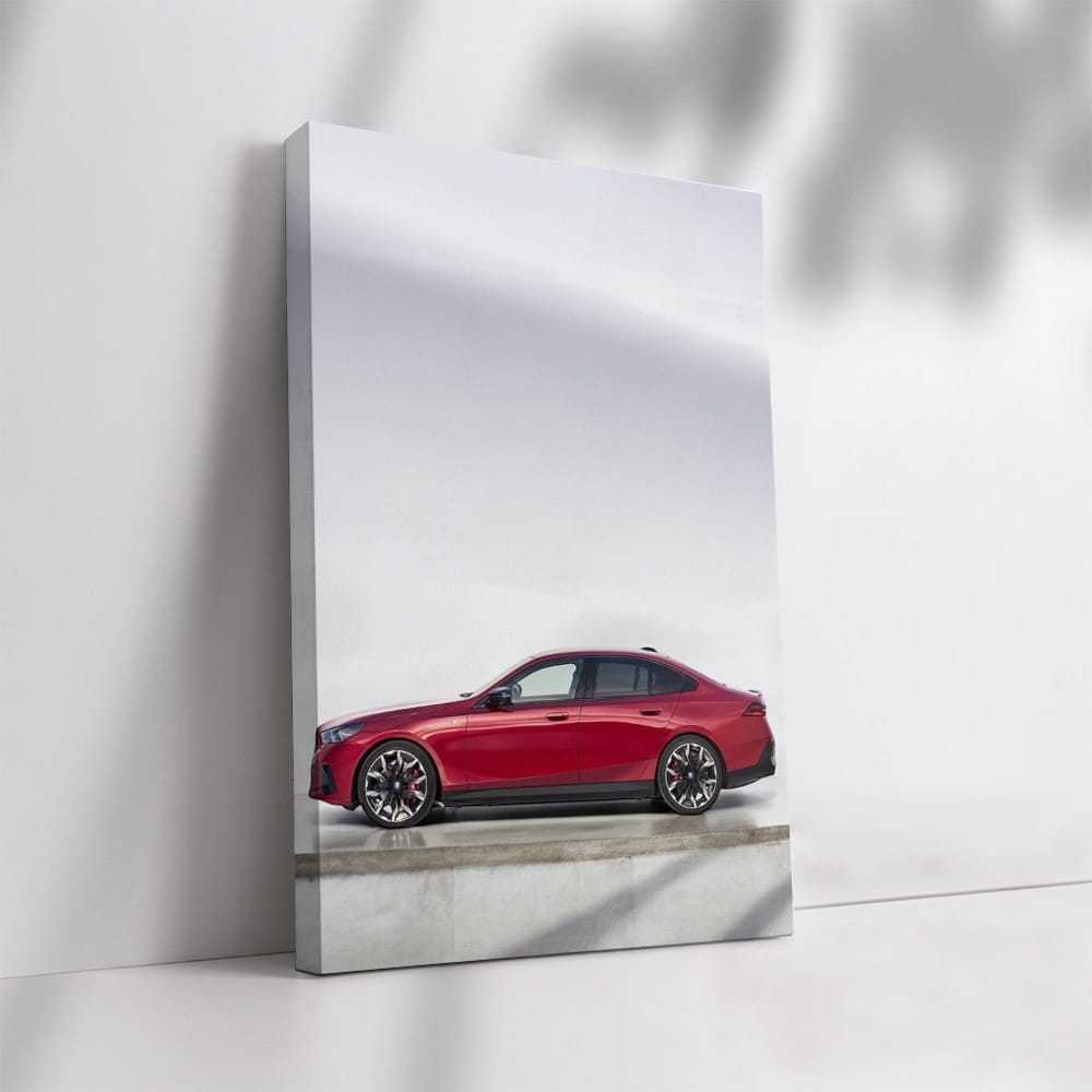 BMW i5 M60 xDrive Red - Dynamic Elegance in Motion