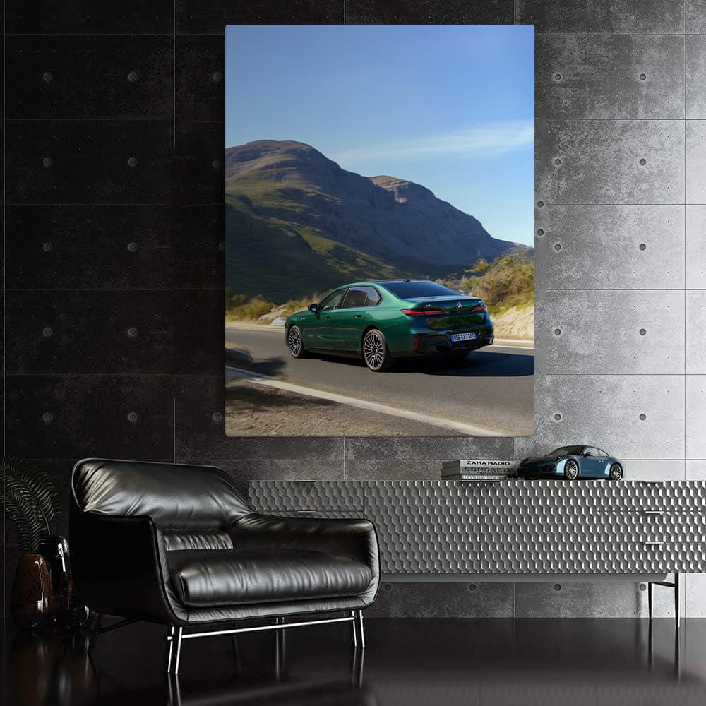 BMW i7 Eco-Friendly Green - Luxury Meets Sustainability