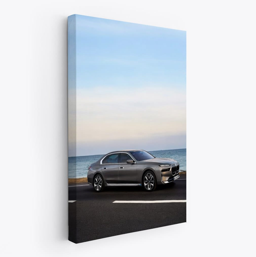 BMW i7 in Grey - Sleek, Modern Luxury Sedan