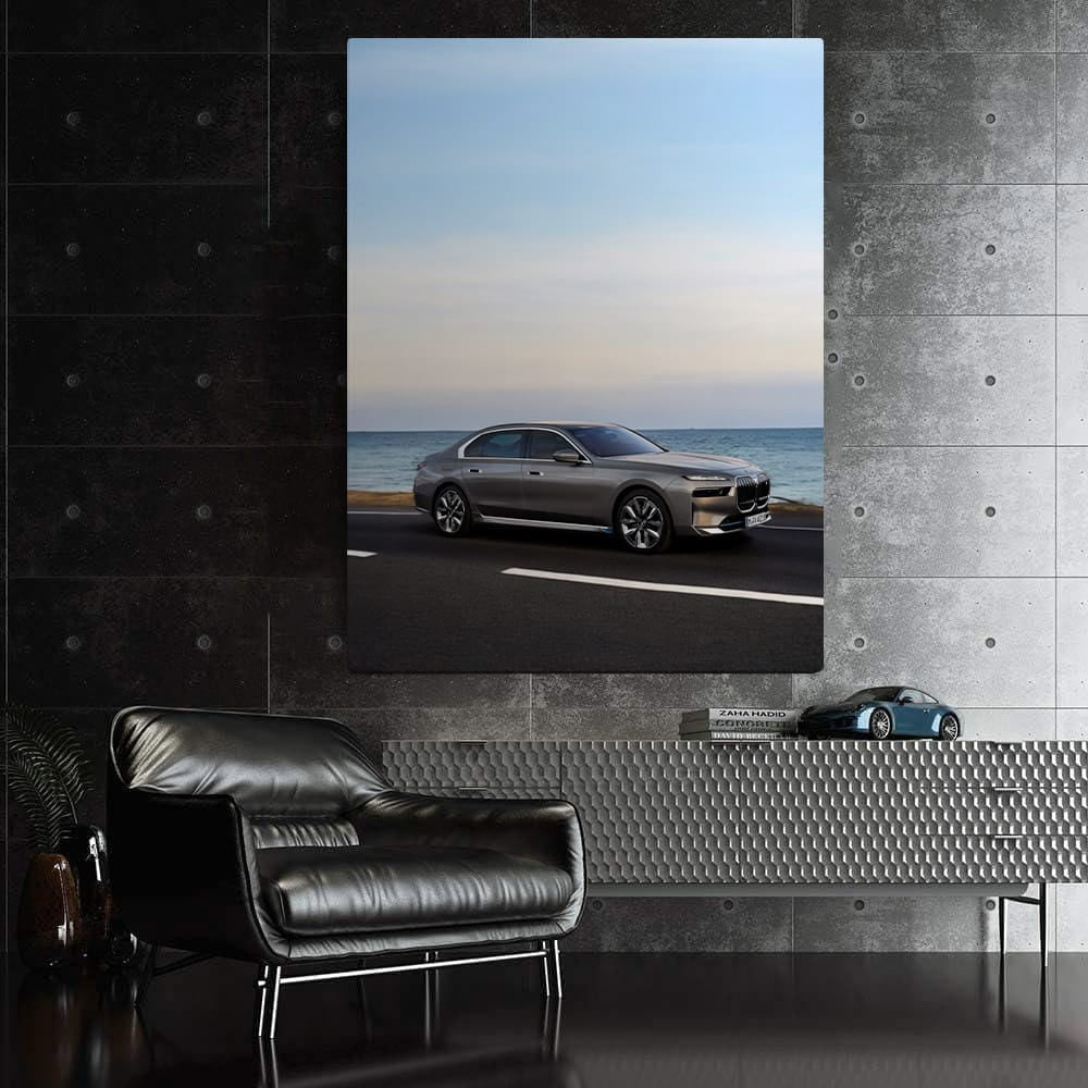 BMW i7 in Grey - Sleek, Modern Luxury Sedan