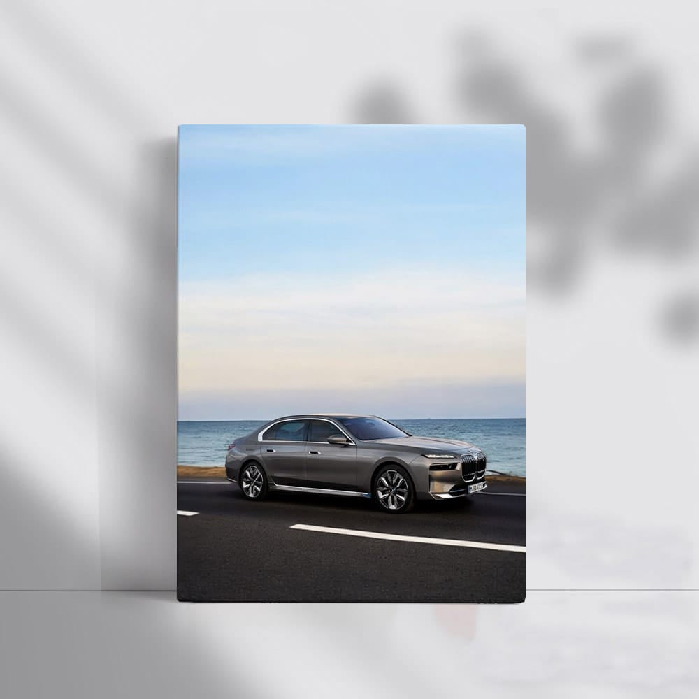 BMW i7 in Grey - Sleek, Modern Luxury Sedan